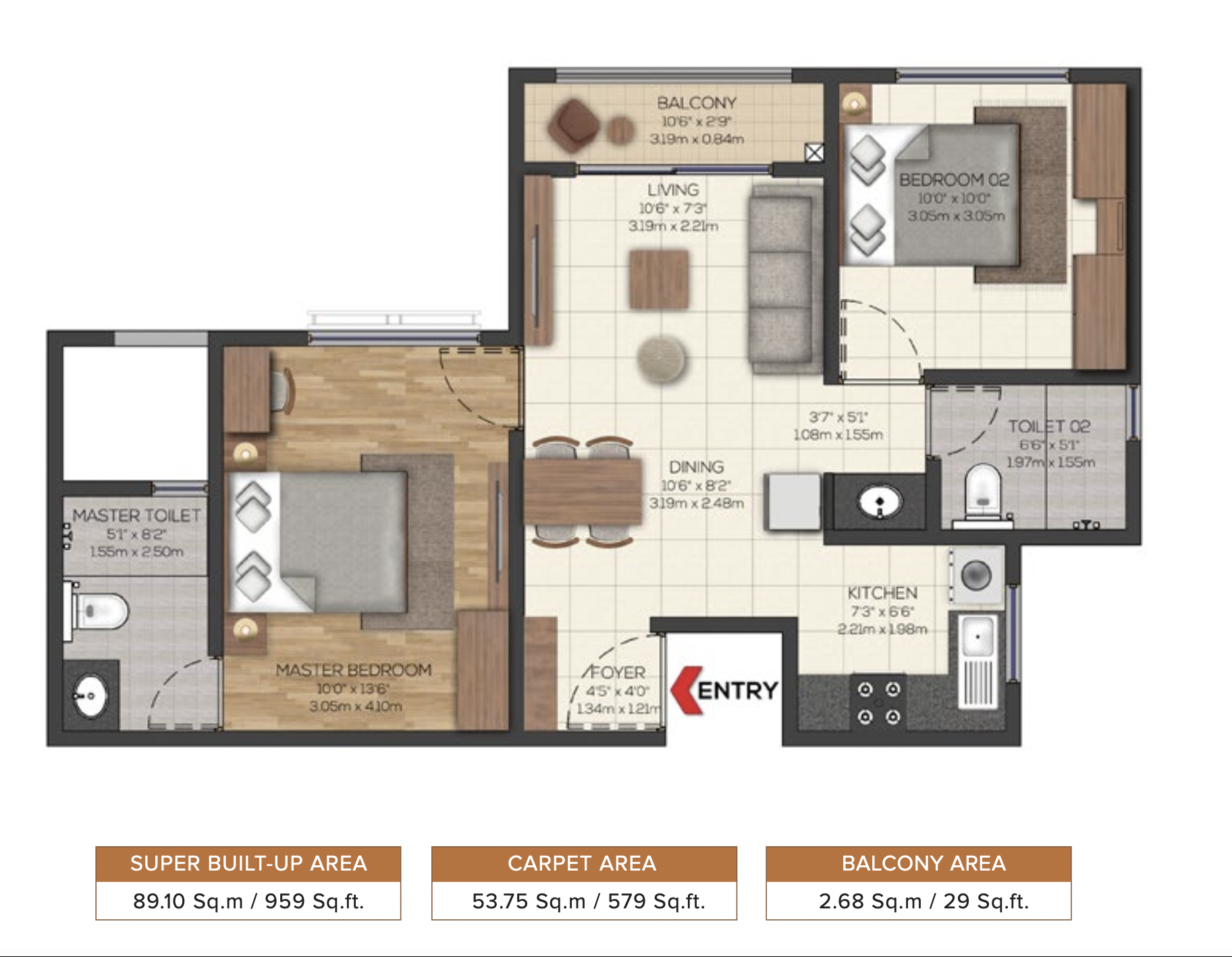 sobha neopolis floor plan